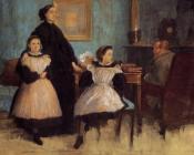 埃德加 德加 : The Belleli Family